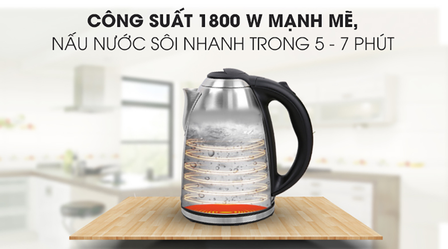 Bình Đun Siêu Tốc Kangaroo KG20SK3 (2.0 Lít) - Hàng Chính Hãng