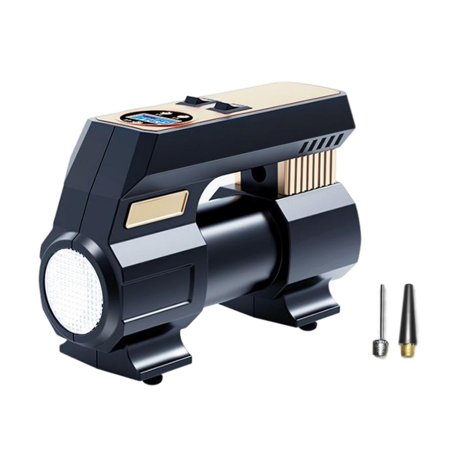 Car Air Pump 12V Heavy Duty Auto Tyre Pump Electric Tire Inflator Pump Fit for Bicycle Truck