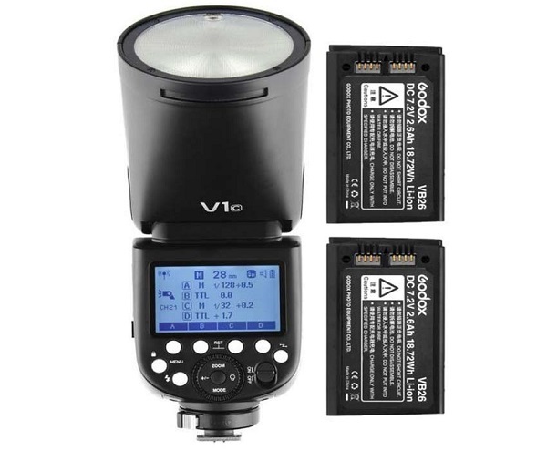 Pin VB26 cho đèn Flash Godox V1 hàng chính hãng.