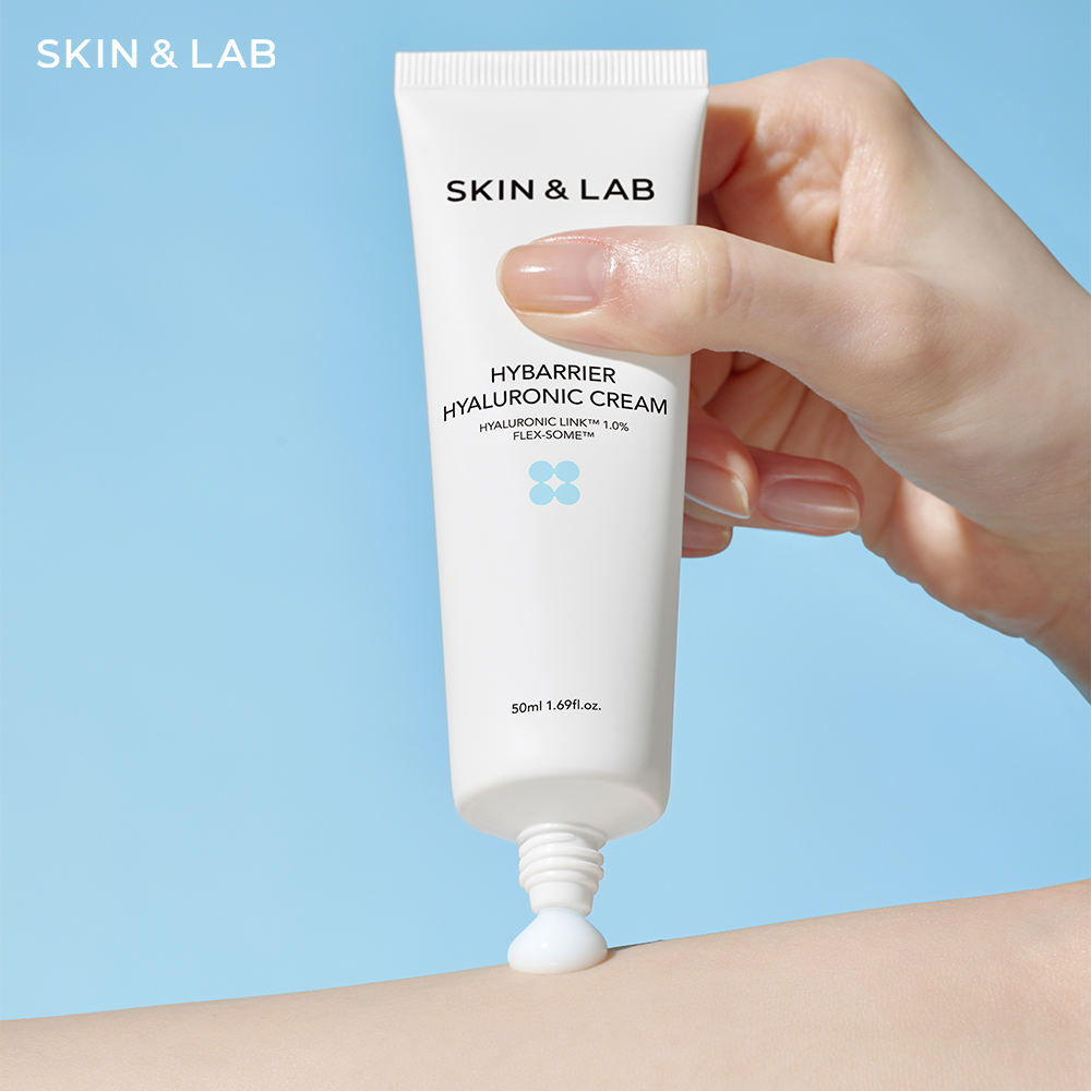 Kem Dưỡng Ẩm SKIN&LAB với 1% Hyaluronic Link Hybarrier Hyaluronic Cream 50ml