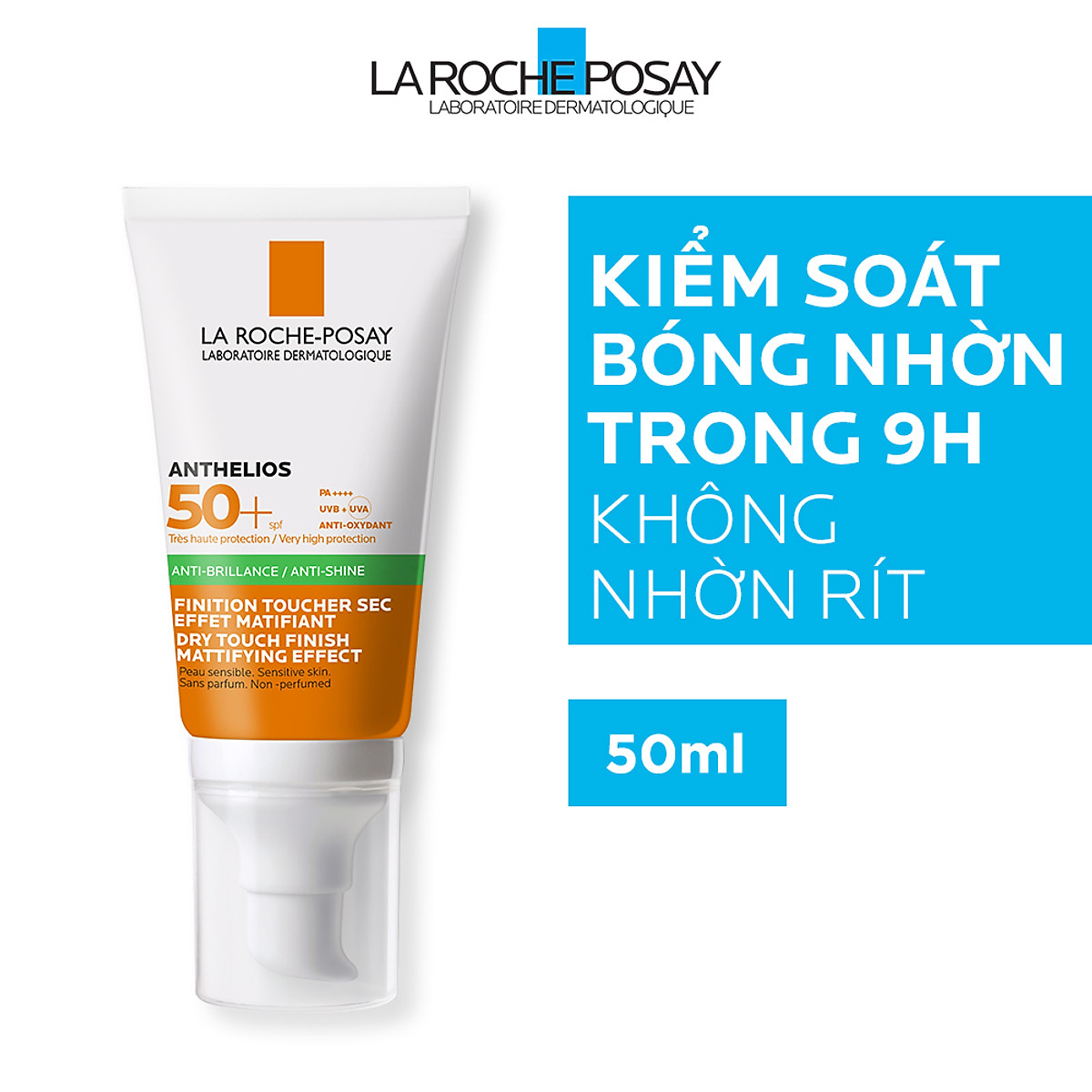 Kem Chống Nắng Kiểm Soát Dầu Có Mùi La Roche Posay Anthelios XL Dry Touch 50ml