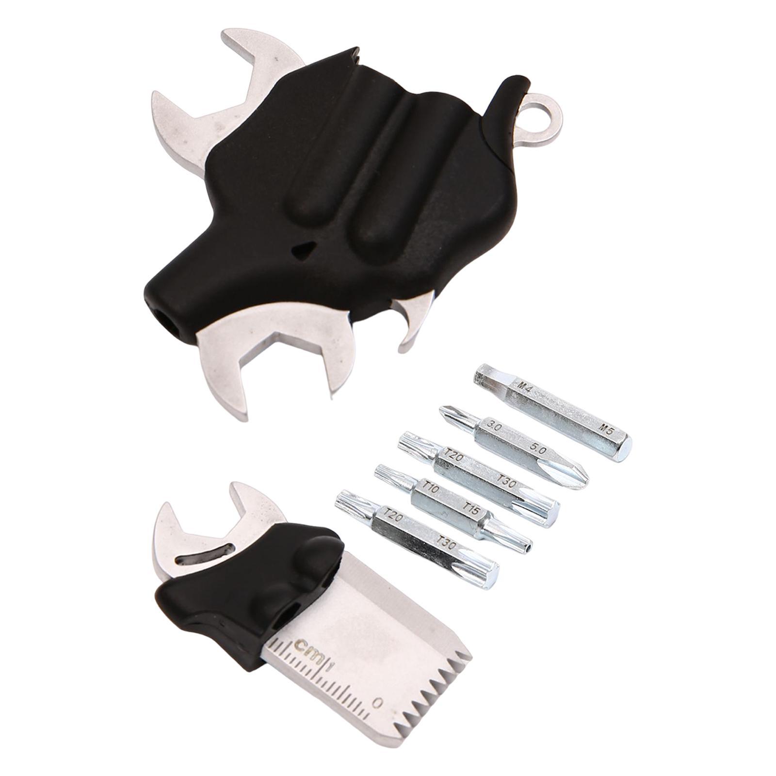 Multitool Camping Screwdriver Wrench Pocket Tool for Repair Maintenance Hiking Men Gifts