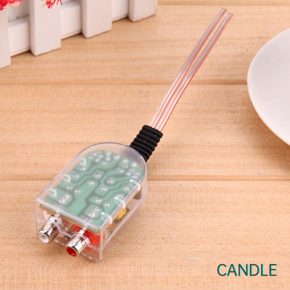Thiết Bị Chuyển Đổi Âm Thanh 12v Rca Chuyên Dụng Cho Xe Hơi