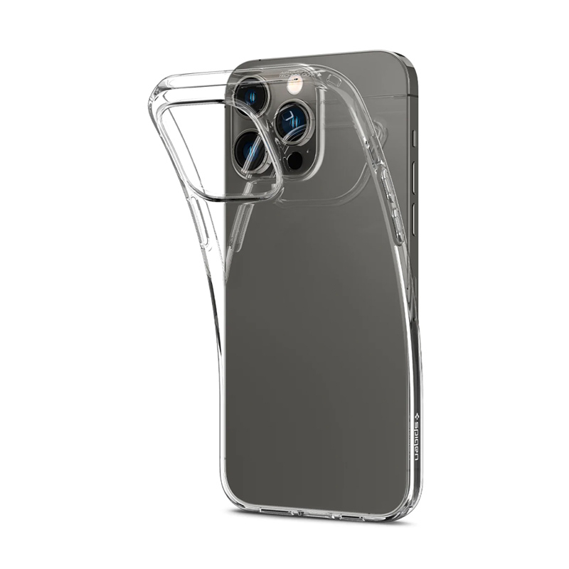 Ốp Lưng dành cho iPhone 14/14 Plus/14 Pro/14 Pro Max SPIGEN Liquid Crystal Clear - Hàng Chính Hãng