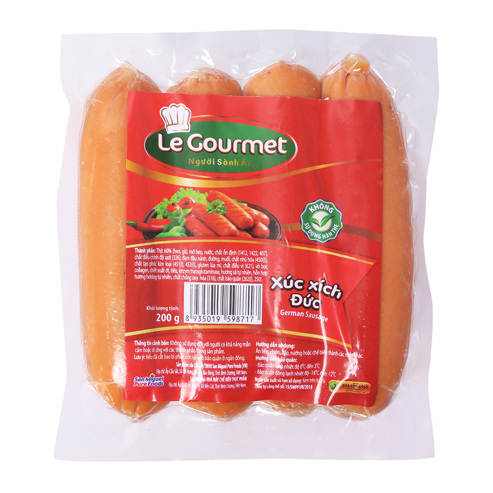 Xúc Xích Đức Le Gourmet 200G