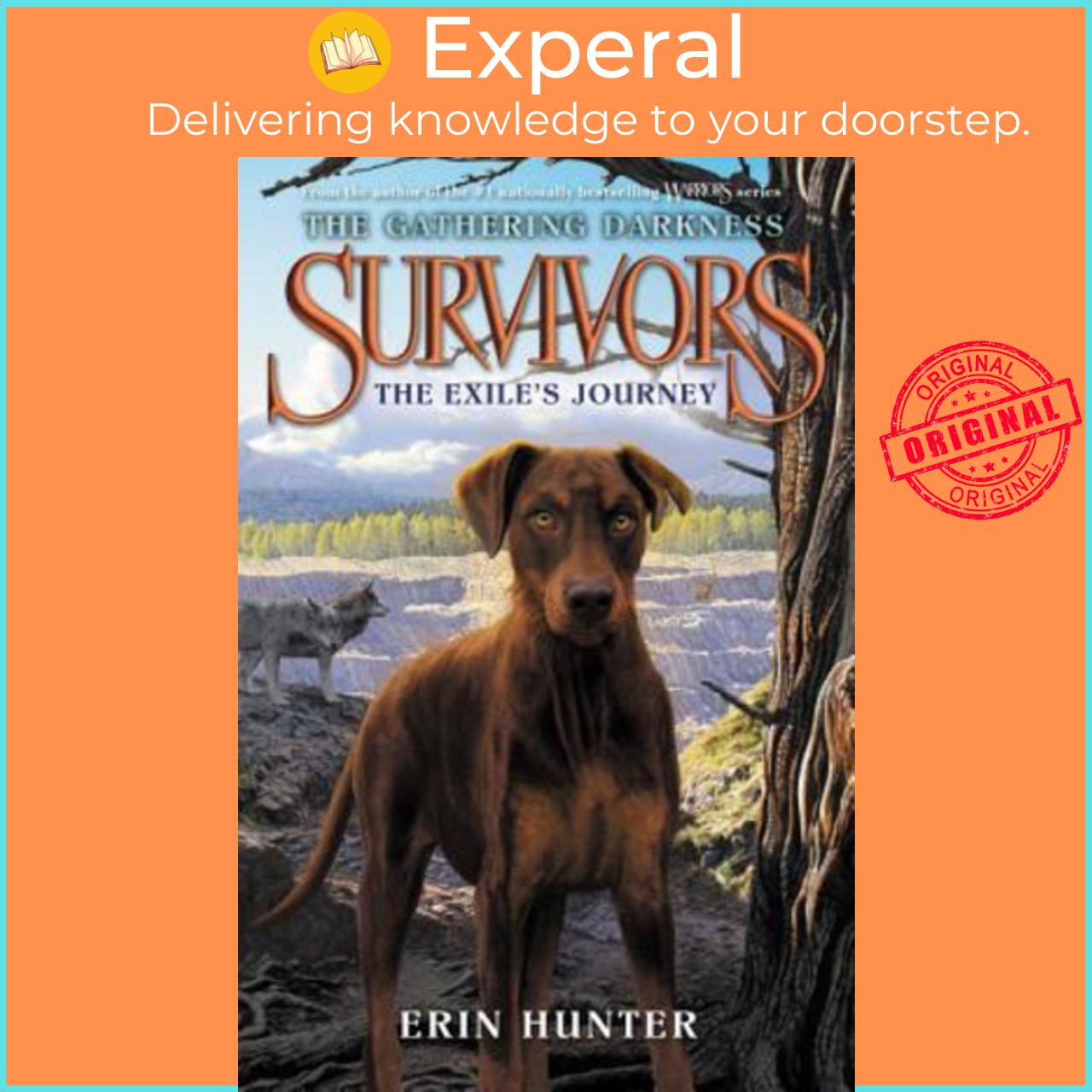Sách - Survivors: The Gathering Darkness: The Exile's by Erin Hunter Laszlo Kubinyi Julia Green (US edition, paperback)