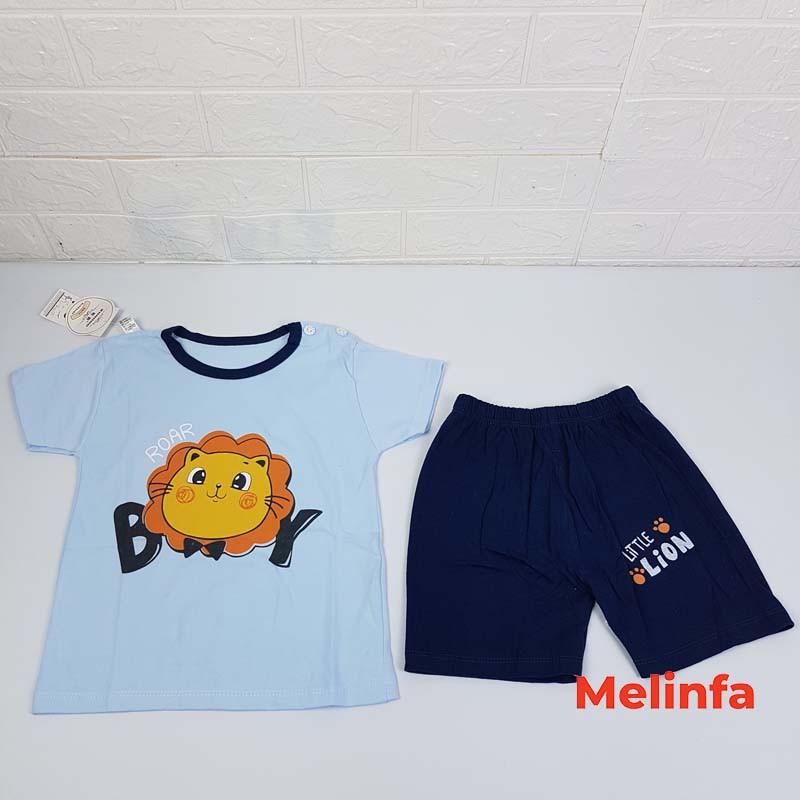 Bộ quần áo trẻ em, bộ cotton trẻ em bé trai và bé gái ngắn tay quần short (từ 2- 5 tuổi ) mã VABD0128
