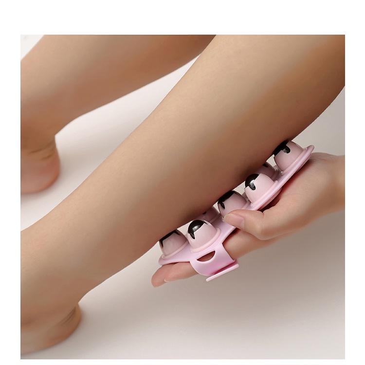 Bi massage body gắn bàn tay, có loại 7 bi bằng sắt và loại 7 bi từ tính cho khách lựa chọn