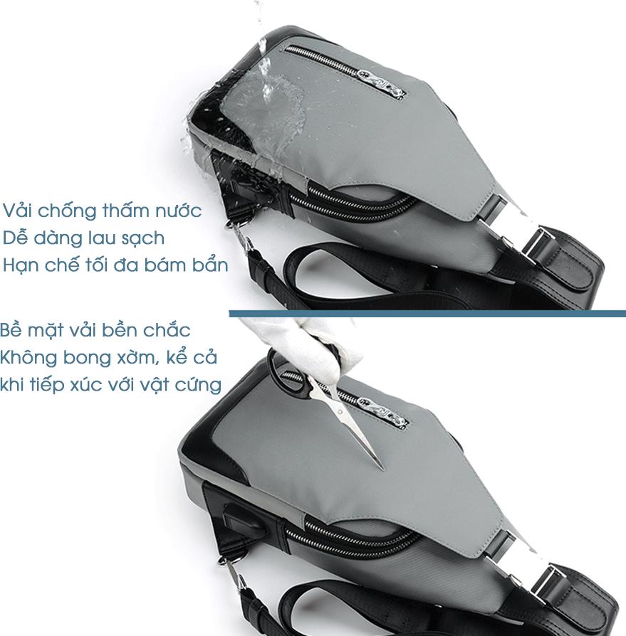 Túi Đeo Chéo Nam Cao Cấp - Vải Oxford Chất Lượng Cao