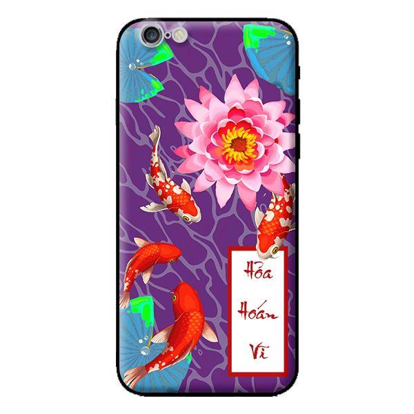 Ốp in cho iPhone 6 Plus Cá Koi Hỏa - Hàng chính hãng