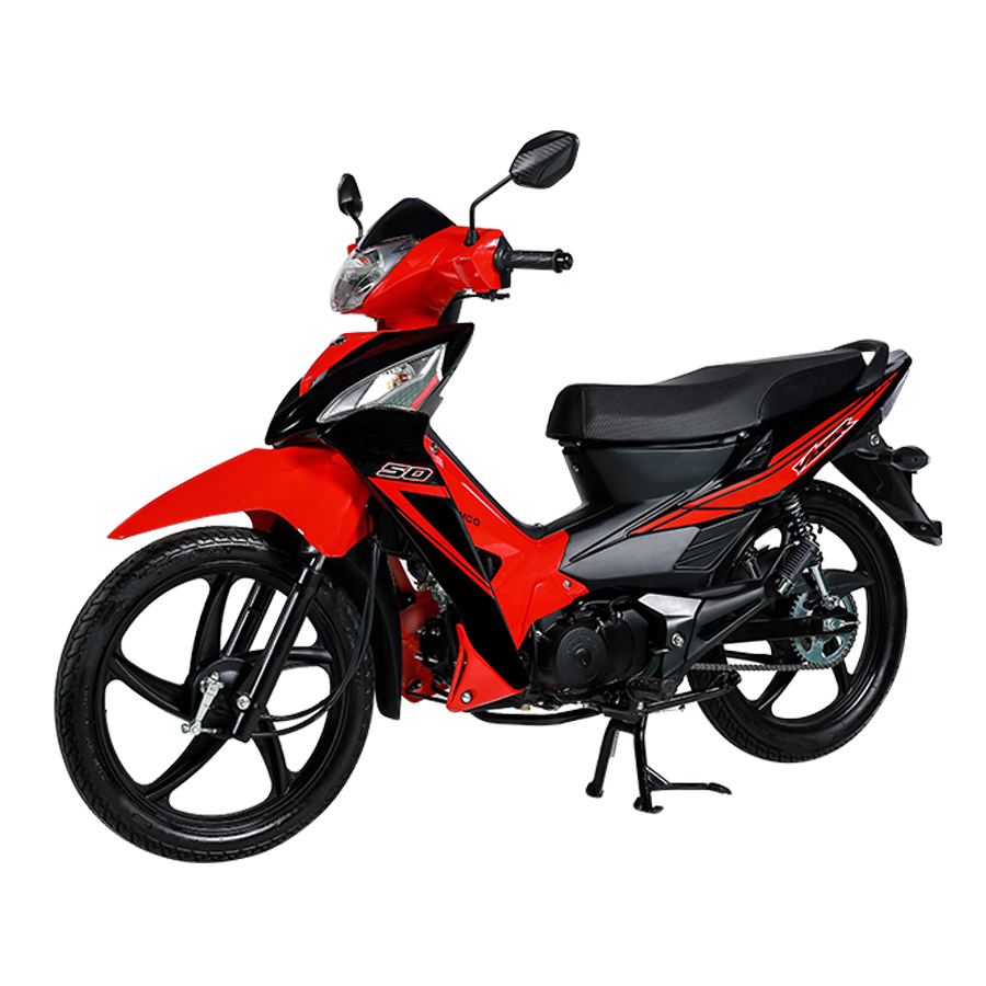 Xe Máy Kymco Visar 50cc - Đỏ