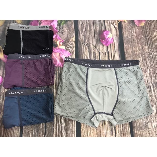 4 QUẦN sịp ĐÙI NAM NHẬT CHẤT ĐẸP