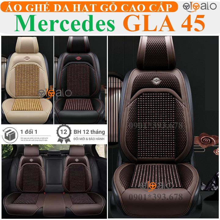 Áo trùm lót bọc ghế xe ô tô Mercedes GLA 45 da PU hạt gỗ tự nhiên CAO CẤP