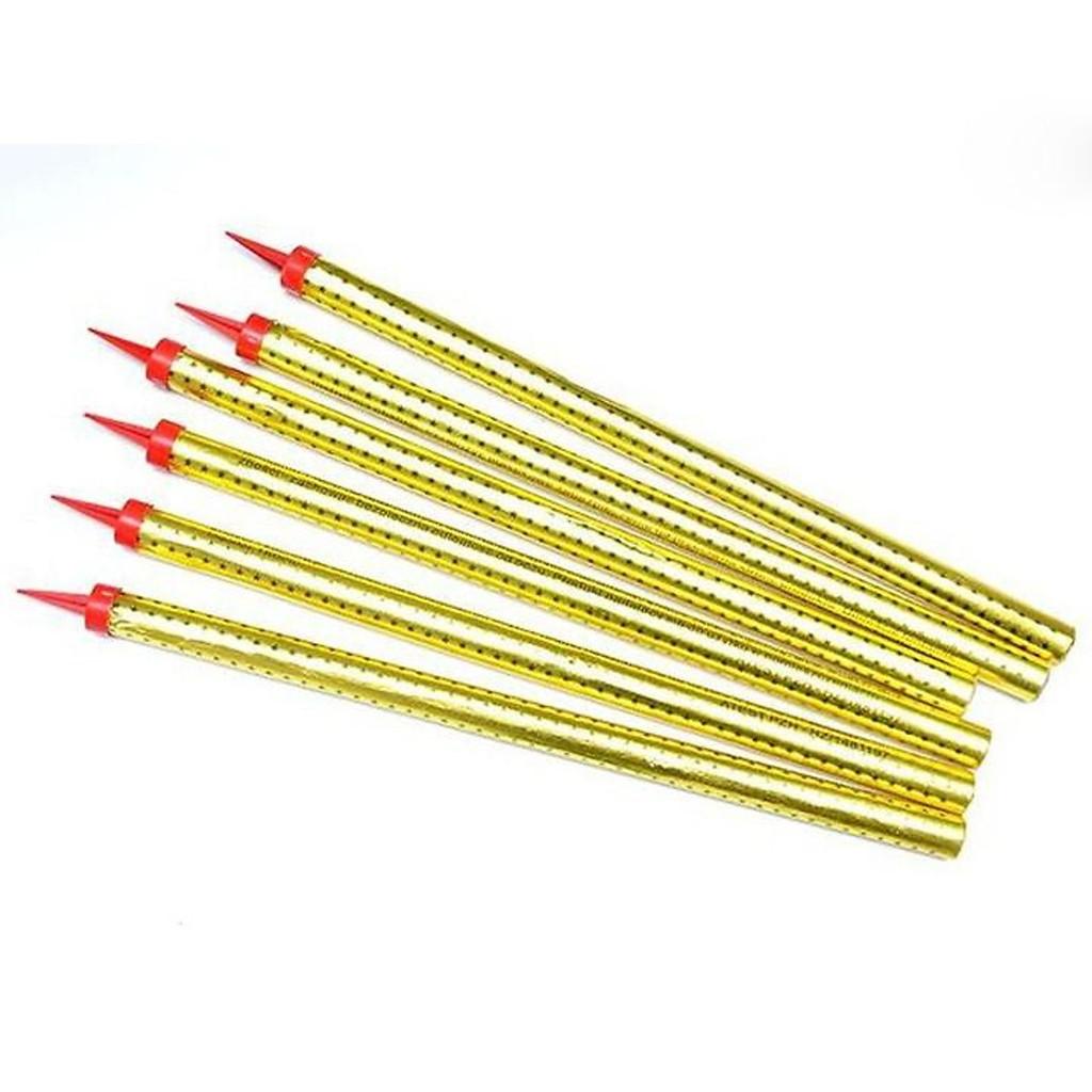 Nến phụt sinh nhật, pháo sáng cắm bánh vỉ 6 cây 25cm - BOBABO