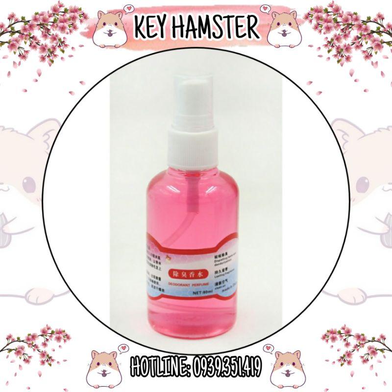 Xịt khử mùi cho hamster.