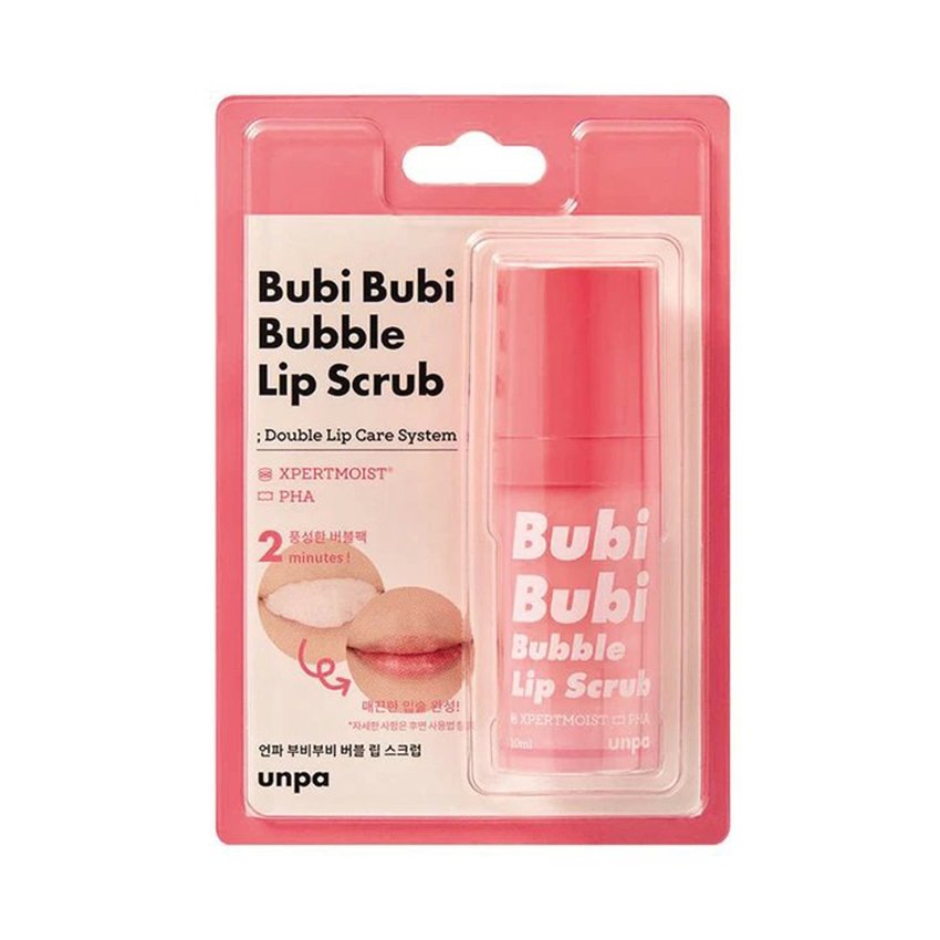 0131815 Gel Tẩy Tế Bào Chết Môi unpa Bubi Bubi 10ml