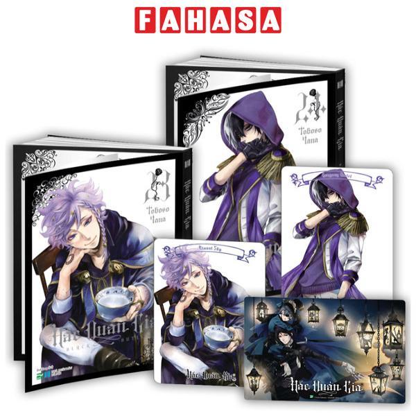 Bộ Manga Hắc Quản Gia - Tập 23 + Tập 24 (Bộ 2 Cuốn) - Tặng Kèm 2 Black Card + Card Nhựa