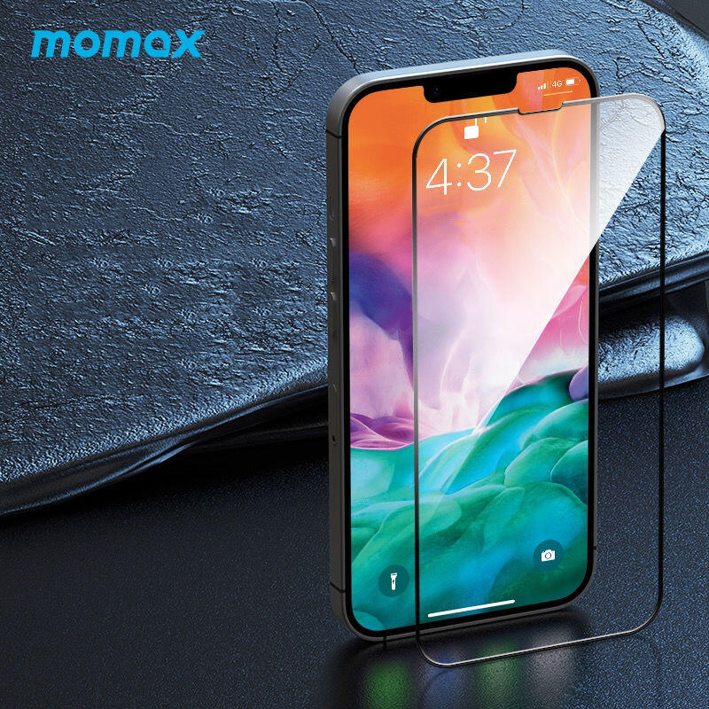 Miếng dán kính cường lực Momax full màn hình 9H cho iPhone 13 Pro Max GlassPro Plus - Hàng chính hãng