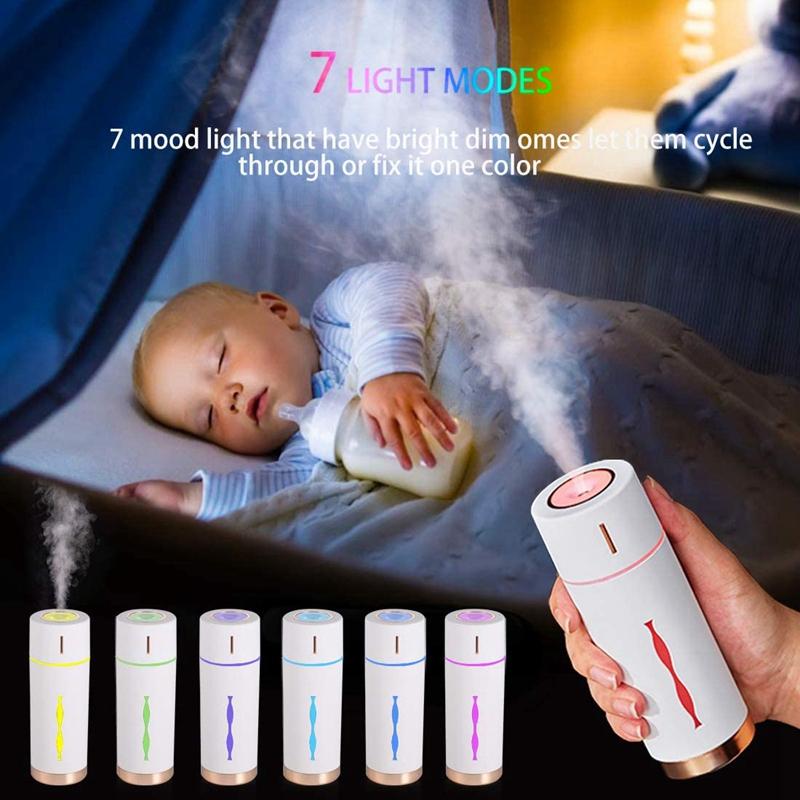 Với Tinh Dầu Khuếch Tán, Mini Thoáng Mát Sương Máy Tạo Ẩm, Phun Sương Dành Cho Du Lịch, Xe Ô Tô