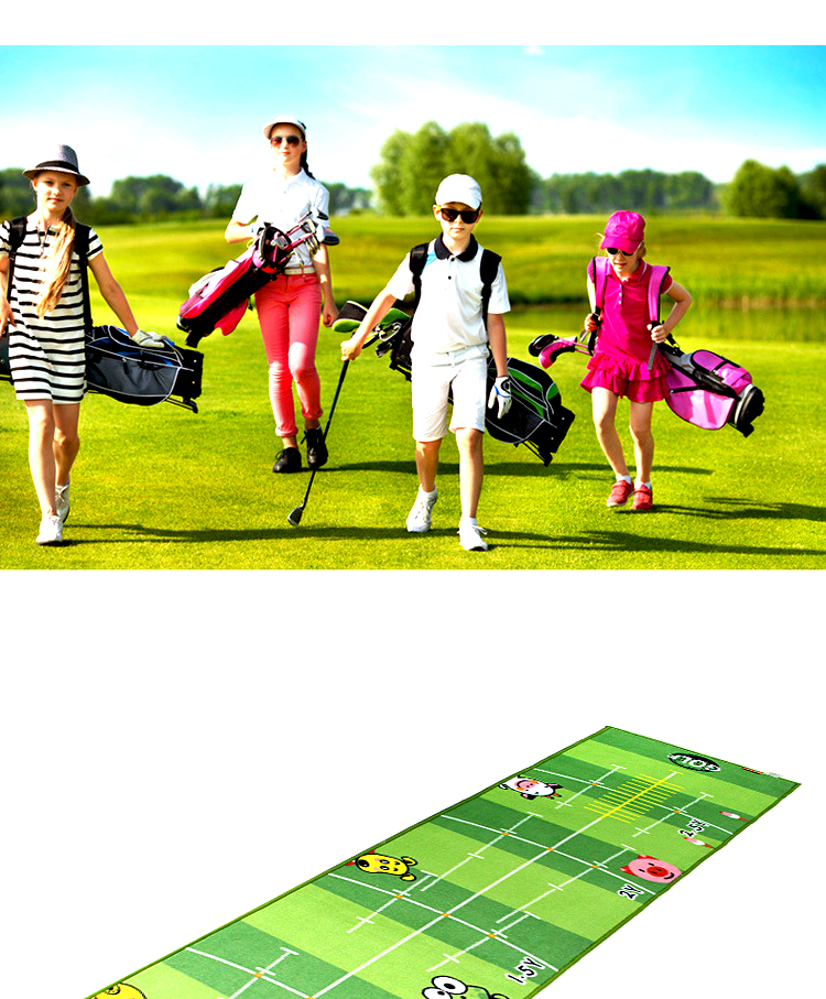 New 2021 Kiểu mới Thảm Putt nâng cao màu mới cho người chơi Golf
