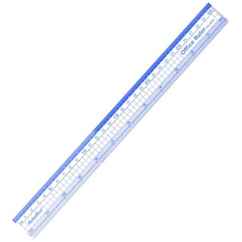 Bộ 4 Thước thẳng FO-SR01 30cm