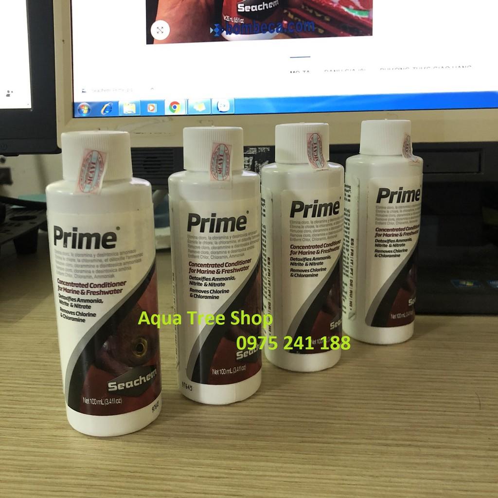 Seachem Prime dung dịch xử lý nước cho bể cá cảnh
