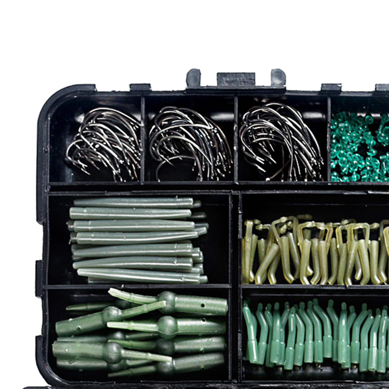 All in   Carp Fishing Tackles Stop Beads Rolling Swivel Screws Snap Clip