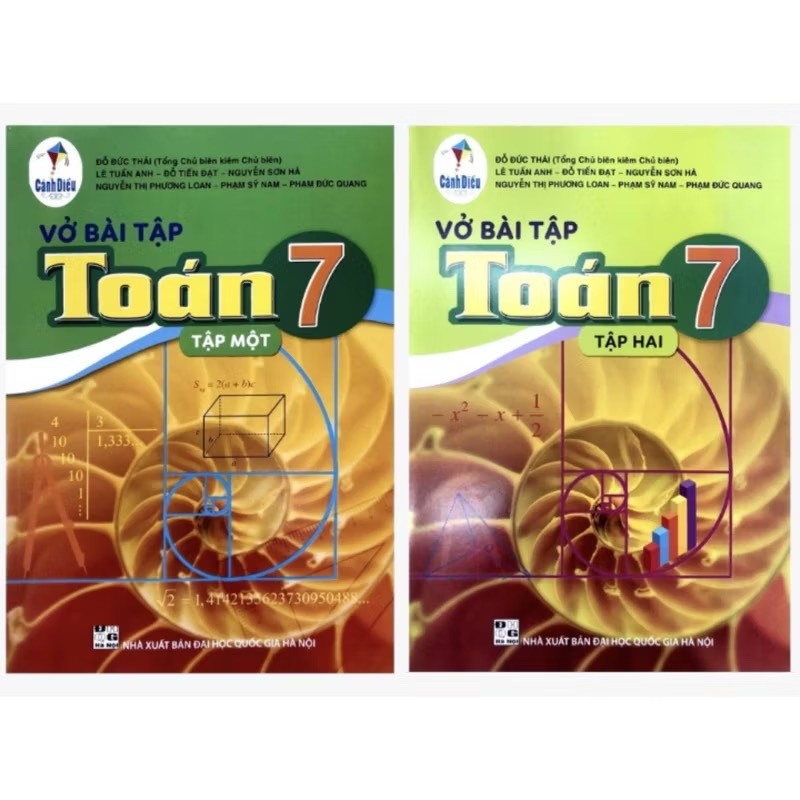 ￼Sách -(Combo) Vở Bài Tập Toán 7(Cánh Diều)