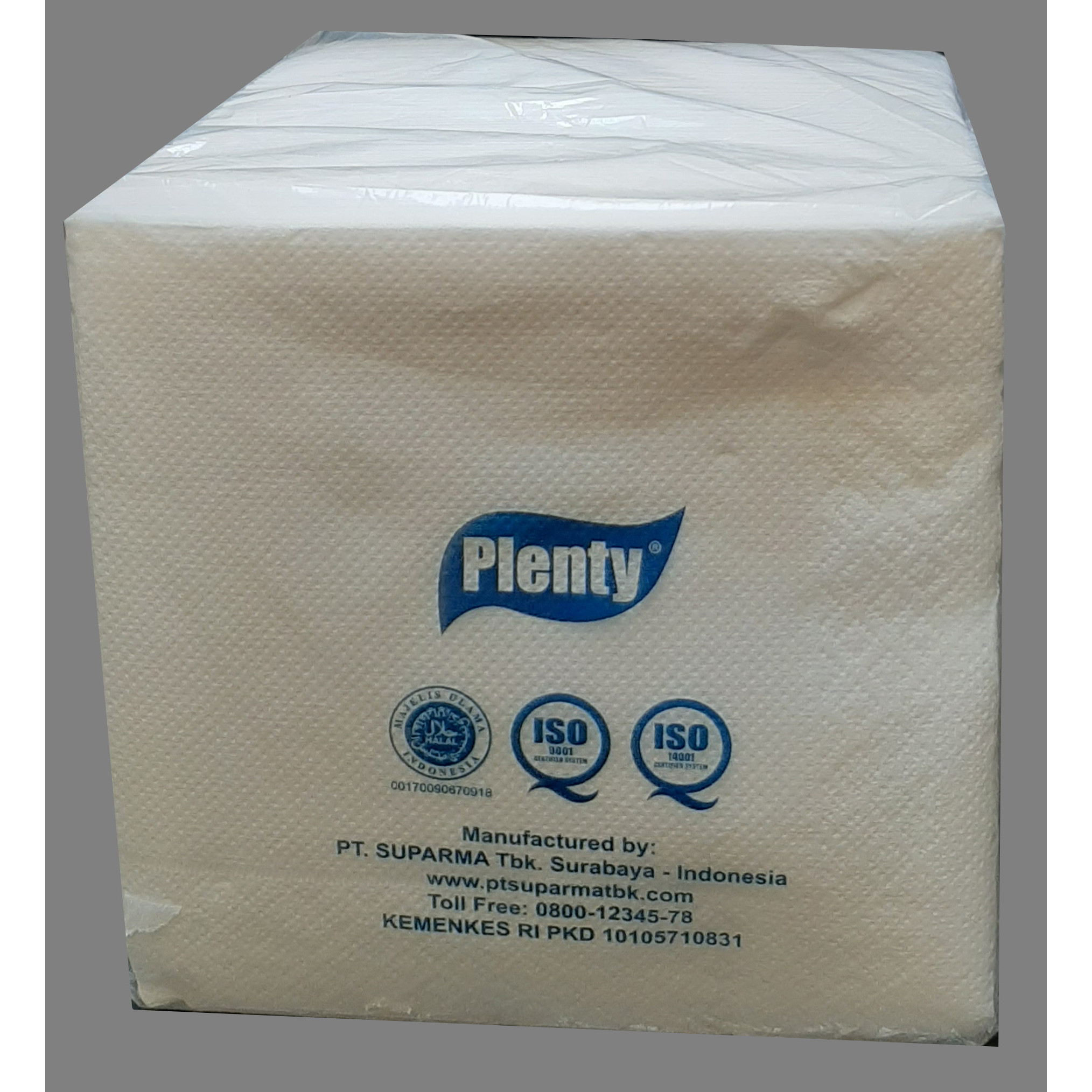 Khăn Giấy Ăn PLENTY 2 Lớp 100 Tờ/gói