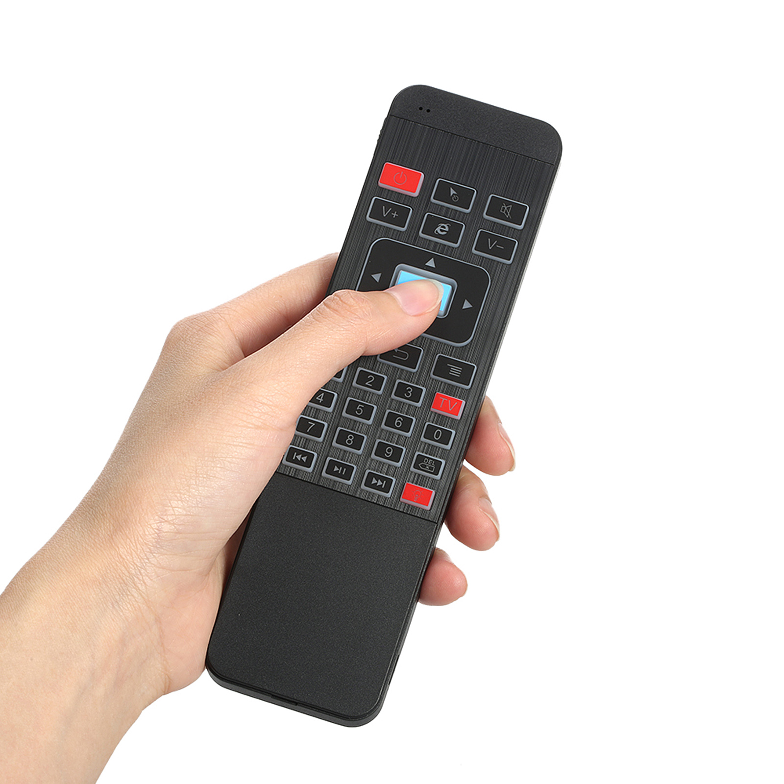 Bàn Phím Không Dây 2.4g Cảm Biến 6 Trục Điều Khiển Từ Xa IR Cho TV Thông Minh AnDroid TV Box Mini PC