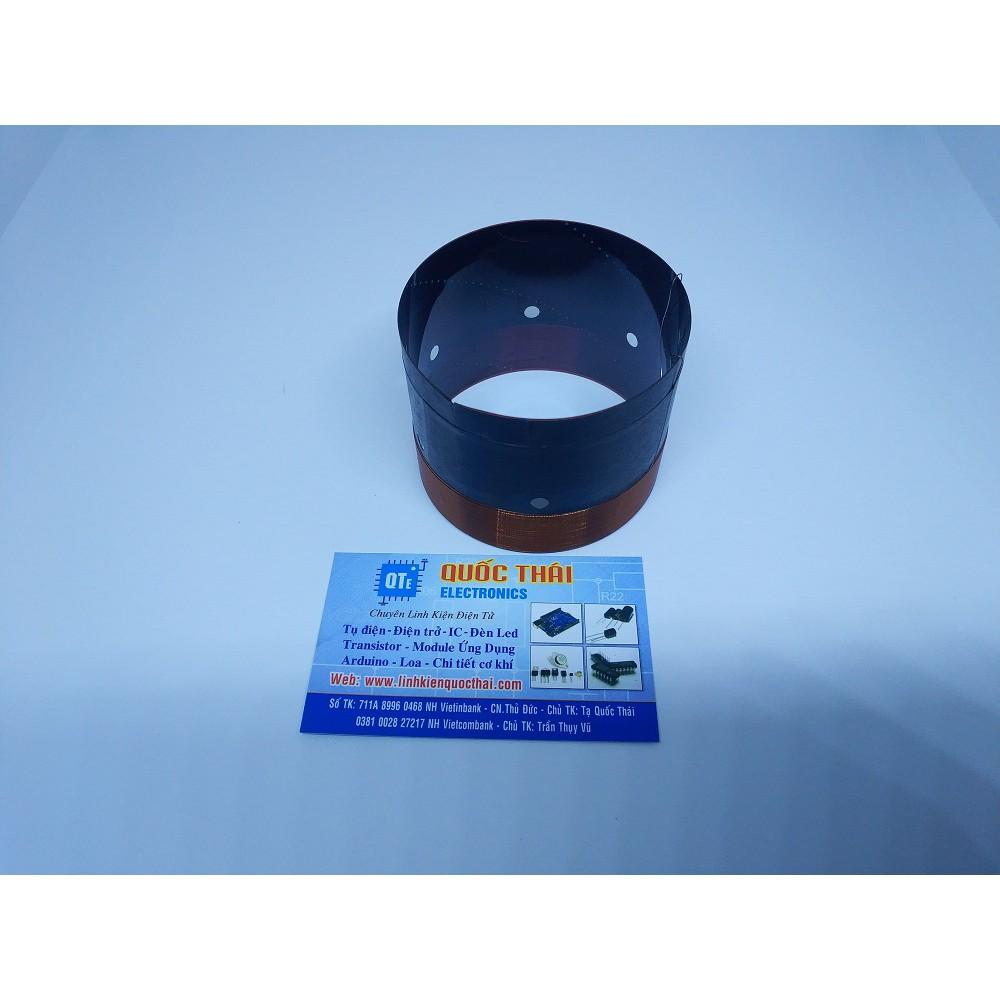 Coli loa bass phi 75mm thay thế cho các loa 3 tất bị cháy cuộn dây