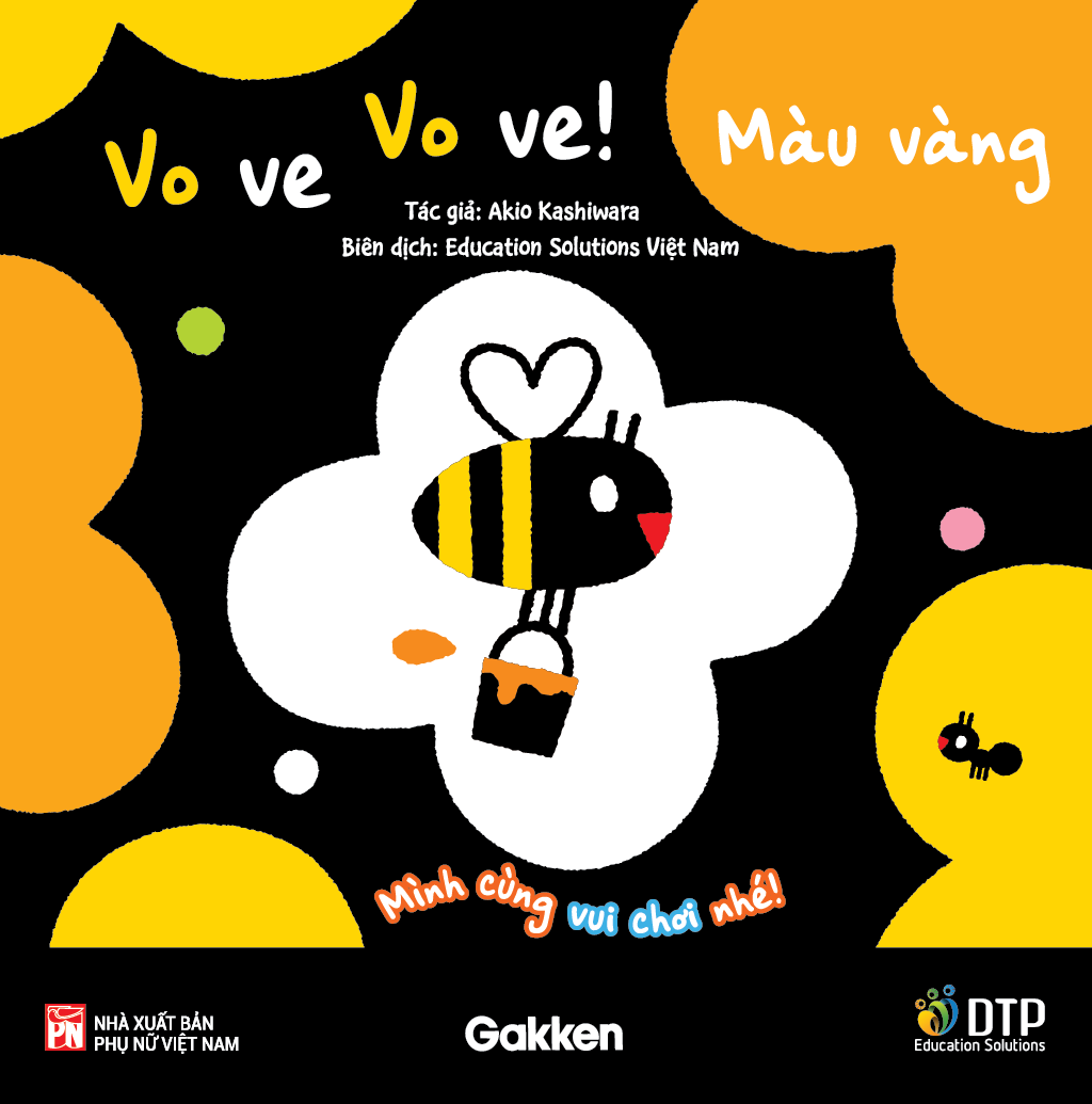 Sách - Vo ve vo ve! Màu Vàng - Mình cùng vui chơi nhé!
