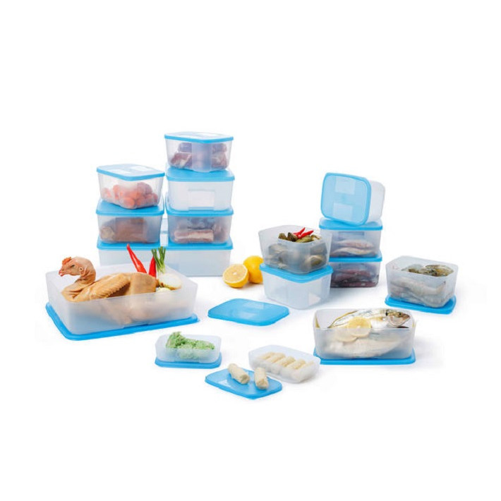 Bộ hộp trữ đông TupperWare Freezermate (16 hộp) + tặng 2 hộp Cool mate