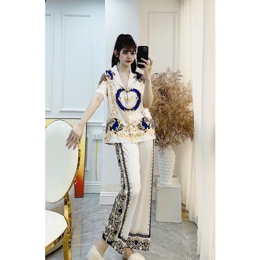 BỘ PYJAMA HOẠ TIẾT CLC 013 CAO CẤP