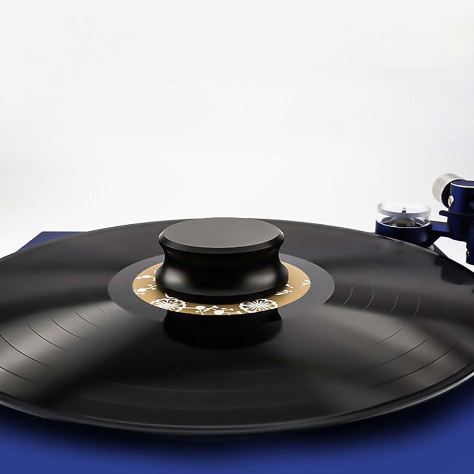 Turntable Disc Record Stabilizer Level Disc Pad Turntable Weight Clamps for HiFi Record Player