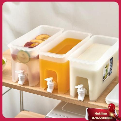 Bình Đựng Nước 3,5 Lít Có Vòi Siêu Tiện Lợi - Miễn Phí Vận Chuyển