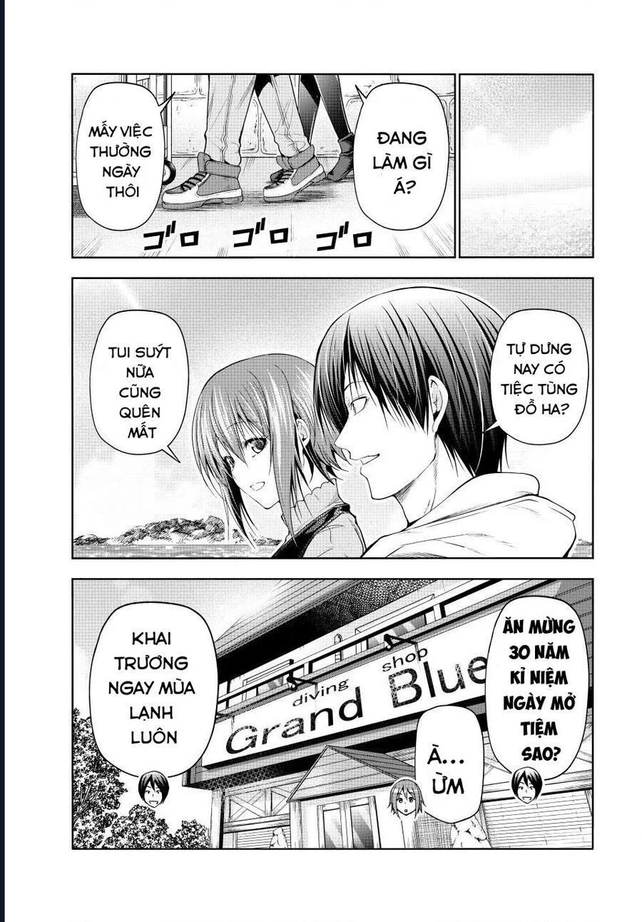 cô gái thích lặn - grand blue chapter 100 6
