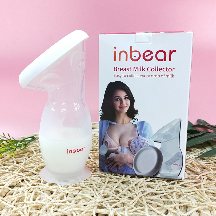 [COMBO] Máy Hút Sữa Bằng Tay Inbear Và Cốc/Phễu Hứng Sữa Inbear Nature - Hút Sữa Mạnh, Hứng Sữa Tốt, Kích Thích Tia Sữa, Tăng 30% Sữa Mẹ Sau Sinh