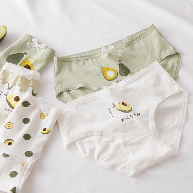 QUẦN LÓT QUẢ BƠ SIÊU KUTE - Size L - Hàng chuẩn loại 1