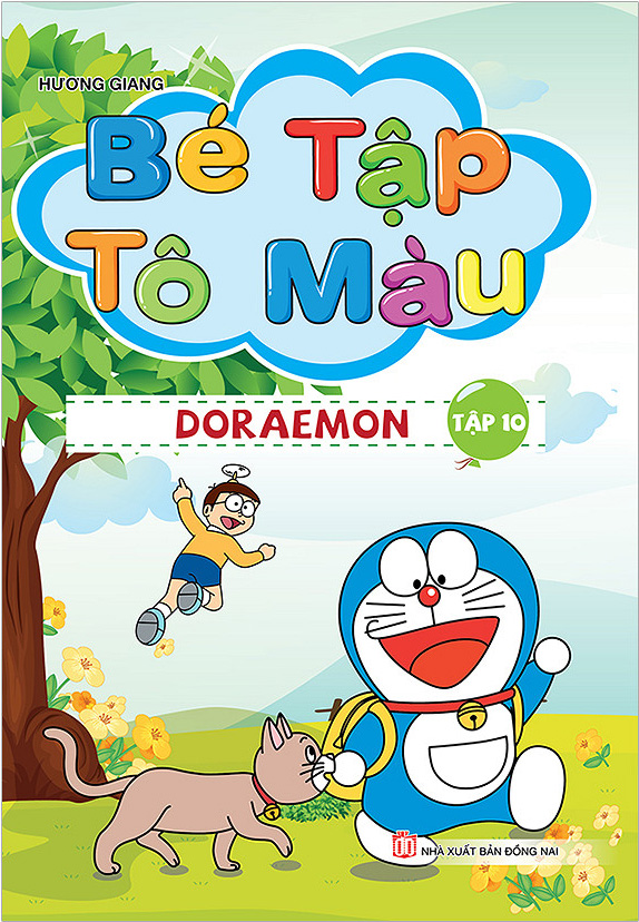 Combo Bé Tập Tô Màu Doraemon ( 10 quyển ) (BÌA NGẪU NHIÊN ) - KV