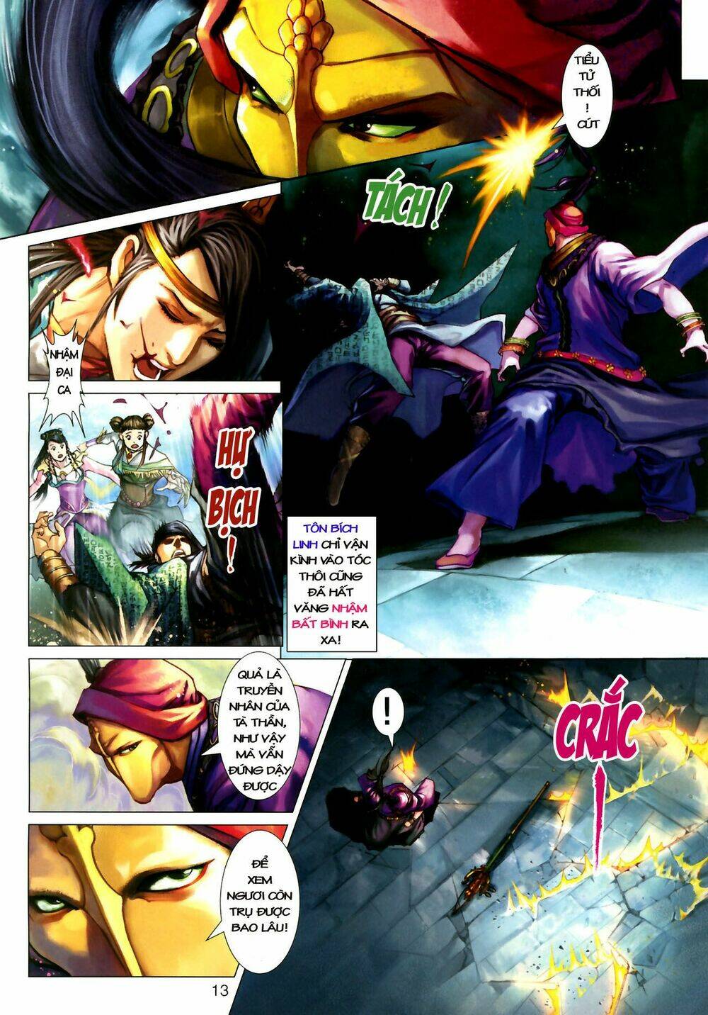 thần chưởng long kiếm phi chapter 10 13