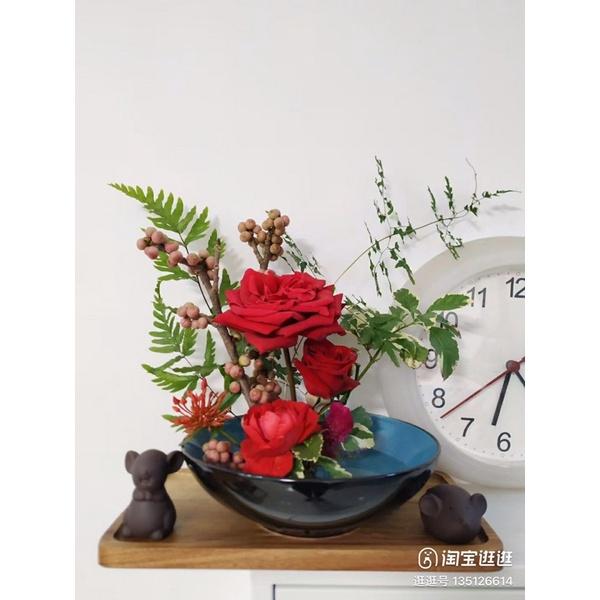 Bát cắm hoa bằng sứ ko kèm chông