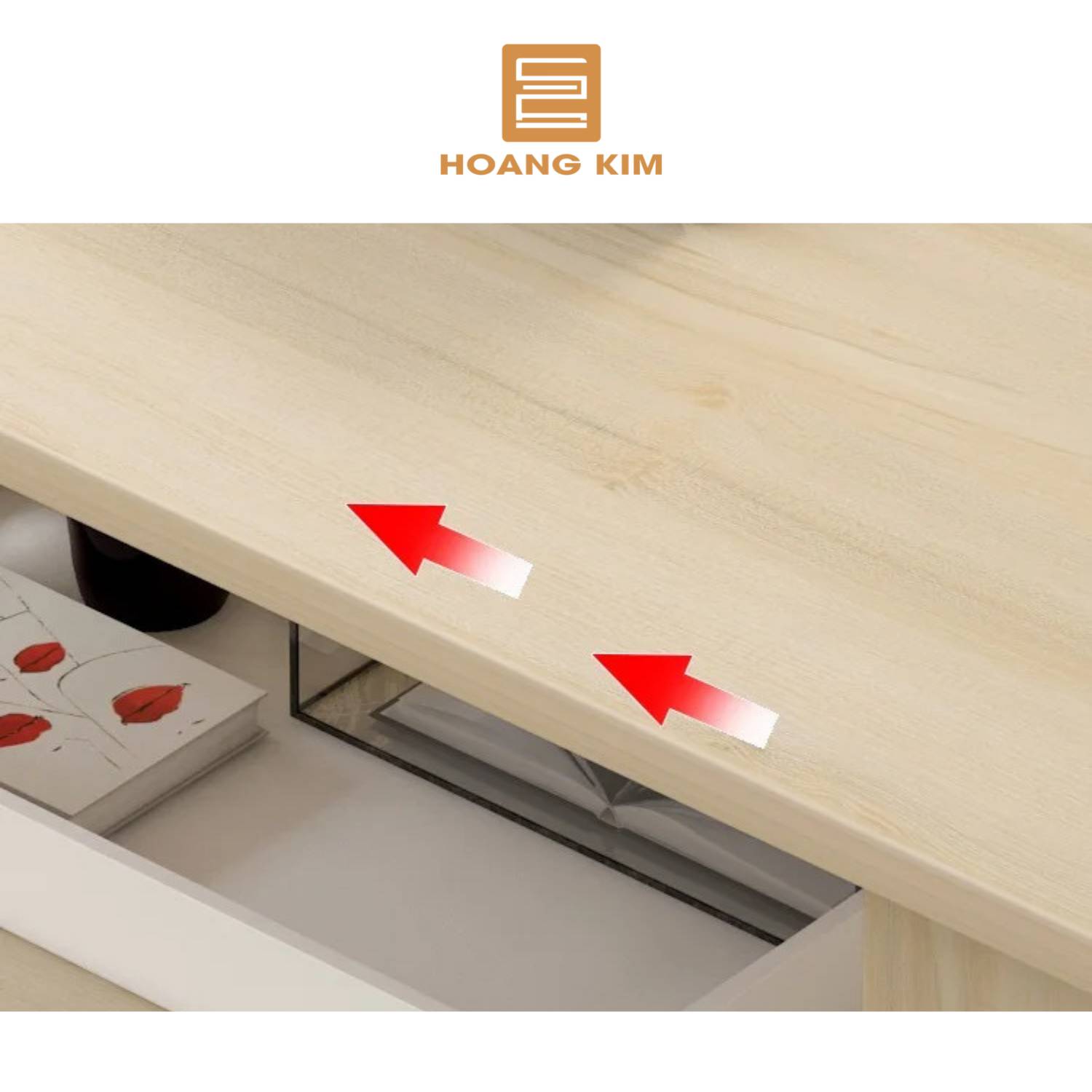 Bàn ngồi bệt Decor Hoàng Kim, bàn gỗ công nghiệp, bàn trà sofa