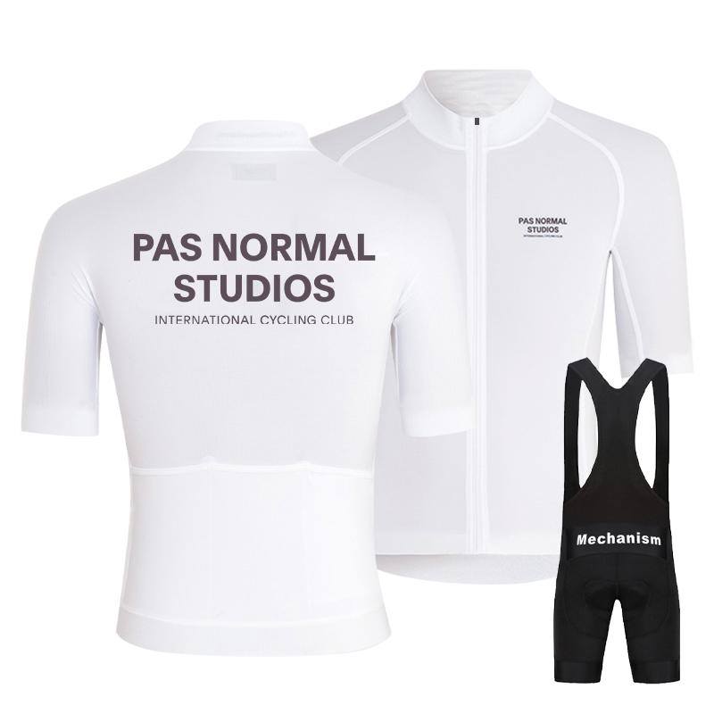 2023 PNS Ciclismo Mùa Hè Mới Áo Ngắn Tay PAS BÌNH THƯỜNG STUDIOS Đi Xe Đạp Quần Áo Thoáng Khí Maillot Mới Ciclismo Hombre Bộ Color: cycling suit 8 Size: XS