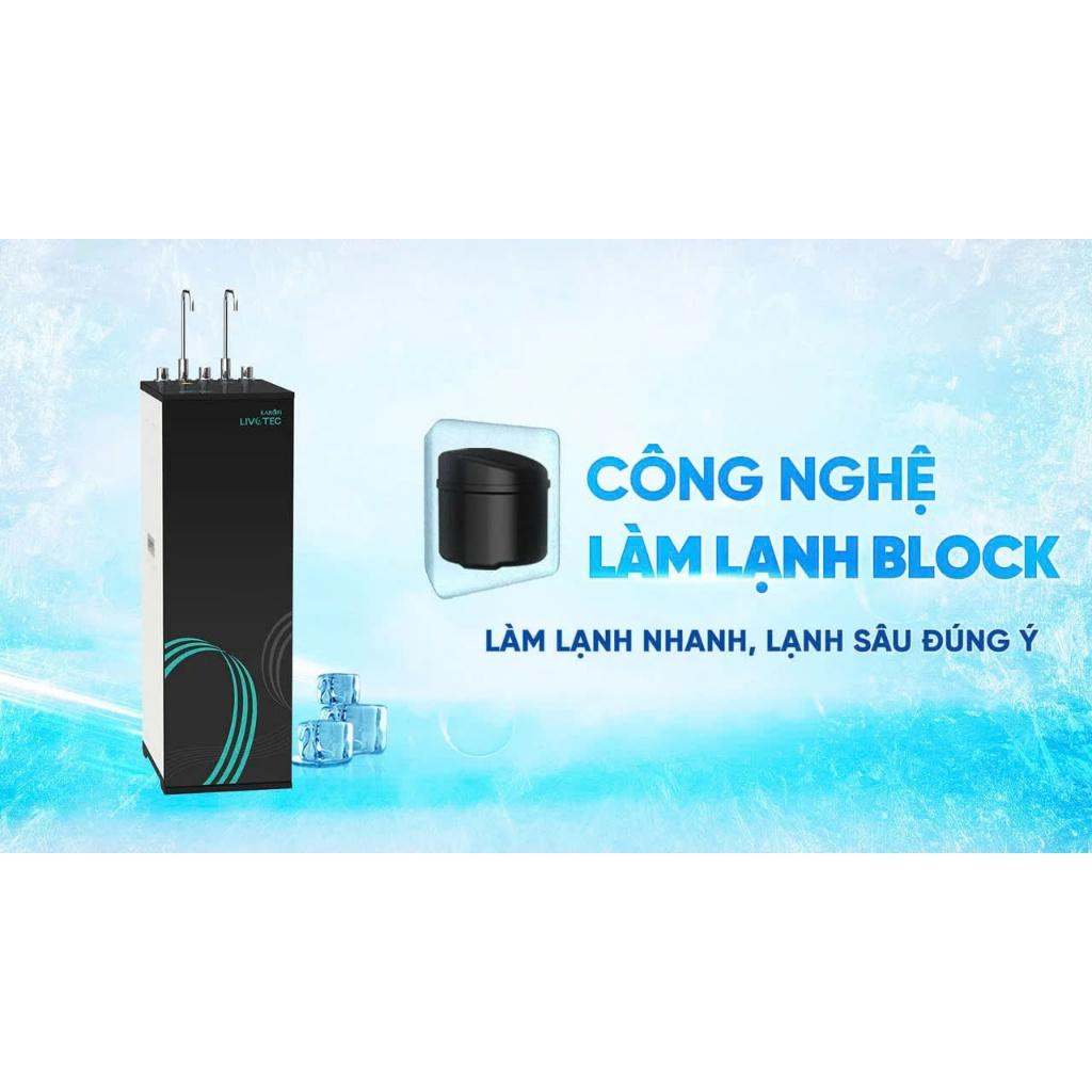[TẶNG BỘ LÕI] Máy lọc nước Nóng Lạnh 10 lõi KAROFI Livotec 630 - Màng RO Hàn Quốc, Giao lắp miễn phí - Hàng Chính Hãng