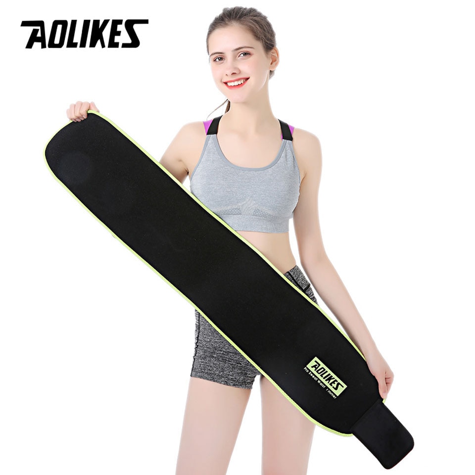 Đai quấn giảm mỡ bụng định hình vòng eo AOLIKES A-7980 Pro sweat waist trimmer