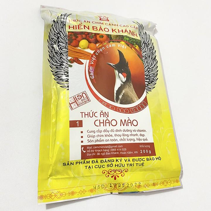 Cám chim chào mào Hiển Bảo Khánh số 1 cao cấp 200gram