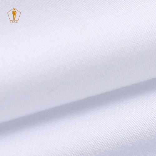 Áo Sơ Mi Nam TRAZ Xếp Ly Và Măng Séc Nam, Cufflink Chất Vải Cotton