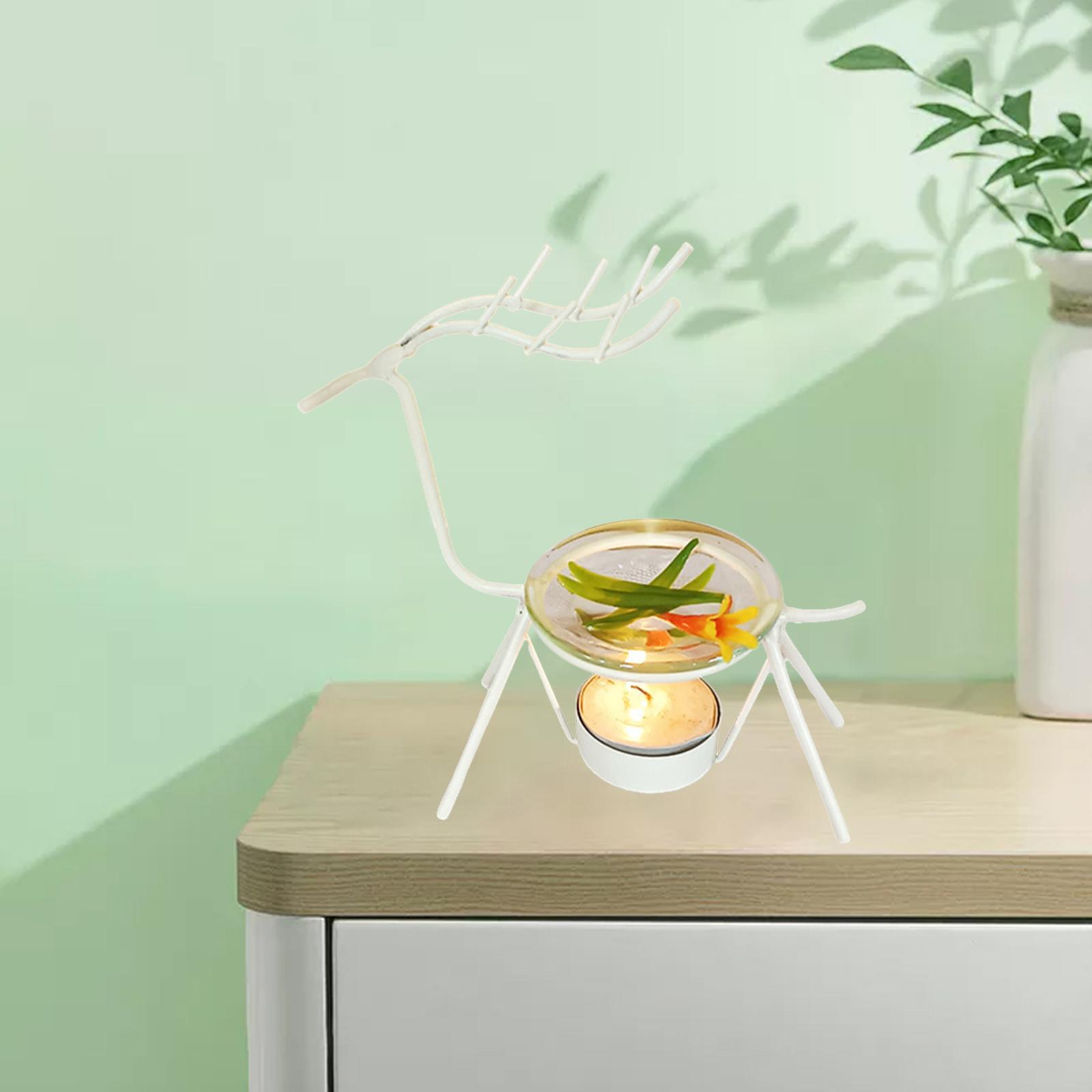 Tealight Candle Holder Essential Oil Burner Scented Warmer Decors