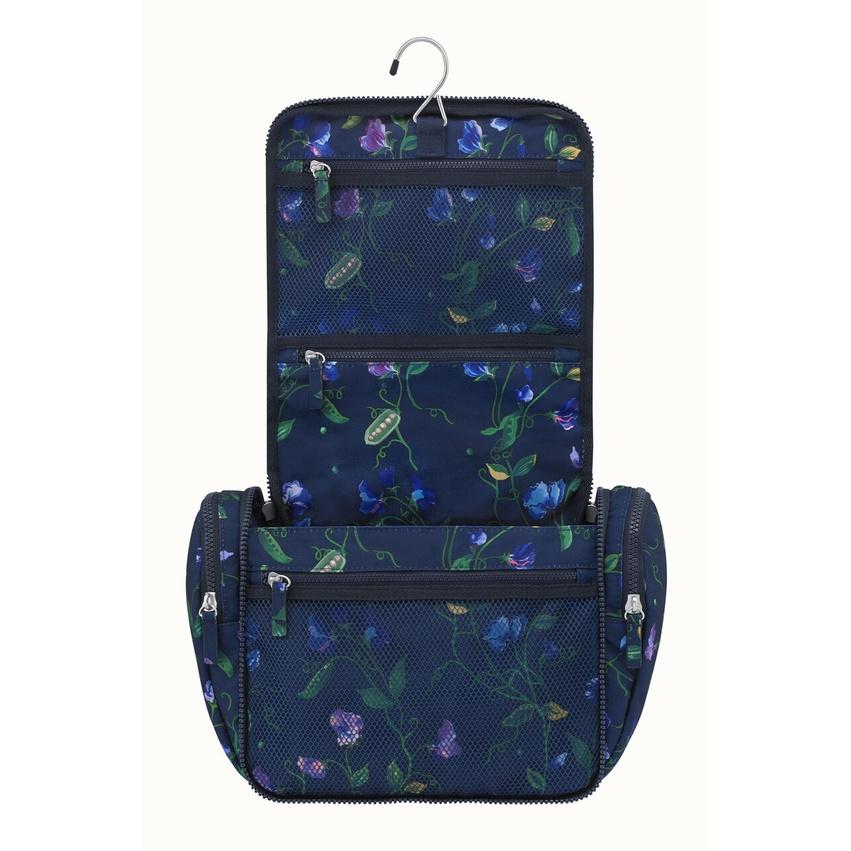 Cath Kidston - Túi đựng đồ dùng nhà tắm/Large Travel Wash Bag - Sweet Pea - Navy -1042719